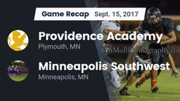 Recap: Providence Academy vs. Minneapolis Southwest  2017