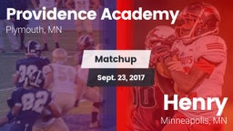 Matchup: Providence Academy vs. Henry  2017