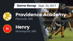 Recap: Providence Academy vs. Henry  2017