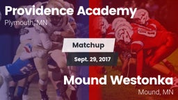 Matchup: Providence Academy vs. Mound Westonka  2017