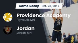 Recap: Providence Academy vs. Jordan  2017