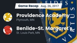 Recap: Providence Academy vs. Benilde-St. Margaret's  2017
