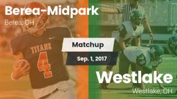 Matchup: Berea-Midpark High S vs. Westlake  2017