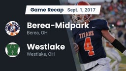 Recap: Berea-Midpark  vs. Westlake  2017