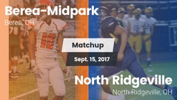 Matchup: Berea-Midpark High S vs. North Ridgeville  2017