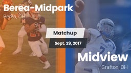 Matchup: Berea-Midpark High S vs. Midview  2017