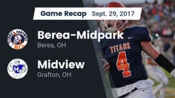 Recap: Berea-Midpark  vs. Midview  2017