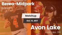 Matchup: Berea-Midpark High S vs. Avon Lake  2017