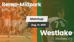 Matchup: Berea-Midpark High S vs. Westlake  2018