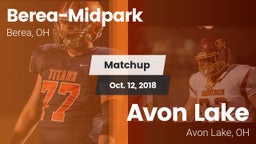 Matchup: Berea-Midpark High S vs. Avon Lake  2018