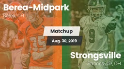Matchup: Berea-Midpark vs. Strongsville  2019