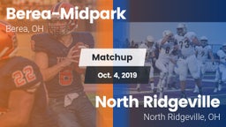 Matchup: Berea-Midpark vs. North Ridgeville  2019