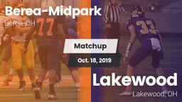 Matchup: Berea-Midpark vs. Lakewood  2019