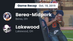 Recap: Berea-Midpark  vs. Lakewood  2019