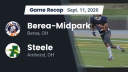 Recap: Berea-Midpark  vs. Steele  2020