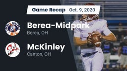 Recap: Berea-Midpark  vs. McKinley  2020