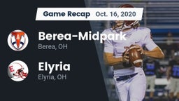 Recap: Berea-Midpark  vs. Elyria  2020