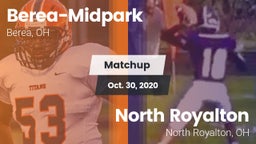 Matchup: Berea-Midpark vs. North Royalton  2020