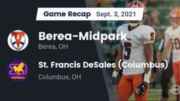 Recap: Berea-Midpark  vs. St. Francis DeSales  (Columbus) 2021
