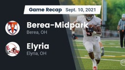 Recap: Berea-Midpark  vs. Elyria  2021