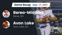 Recap: Berea-Midpark  vs. Avon Lake  2021