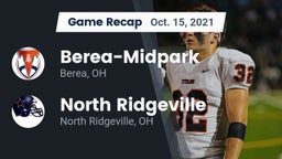 Recap: Berea-Midpark  vs. North Ridgeville  2021