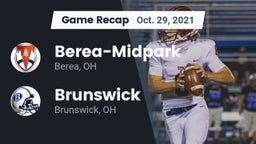 Recap: Berea-Midpark  vs. Brunswick  2021