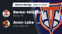 Recap: Berea-Midpark  vs. Avon Lake  2023