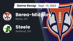 Recap: Berea-Midpark  vs. Steele  2023