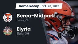 Recap: Berea-Midpark  vs. Elyria  2023