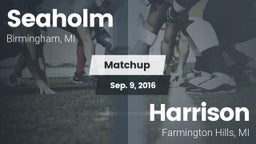 Matchup: Seaholm  vs. Harrison  2016