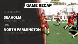 Recap: Seaholm  vs. North Farmington  2016