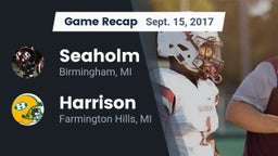 Recap: Seaholm  vs. Harrison  2017