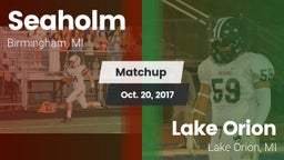 Matchup: Seaholm  vs. Lake Orion  2017