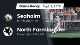 Recap: Seaholm  vs. North Farmington  2018