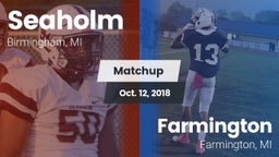 Matchup: Seaholm  vs. Farmington  2018