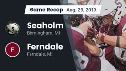 Recap: Seaholm  vs. Ferndale  2019