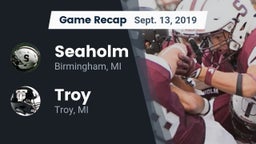 Recap: Seaholm  vs. Troy  2019
