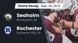 Recap: Seaholm  vs. Rochester  2019