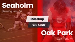 Matchup: Seaholm  vs. Oak Park  2019