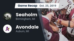 Recap: Seaholm  vs. Avondale  2019