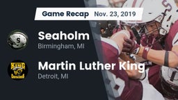 Recap: Seaholm  vs. Martin Luther King  2019