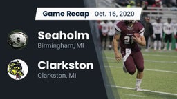 Recap: Seaholm  vs. Clarkston  2020