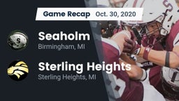 Recap: Seaholm  vs. Sterling Heights  2020