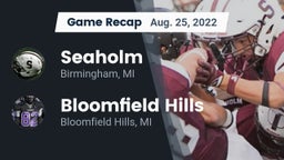 Recap: Seaholm  vs. Bloomfield Hills  2022