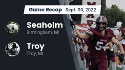 Recap: Seaholm  vs. Troy  2022