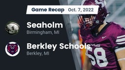 Recap: Seaholm  vs. Berkley Schools 2022