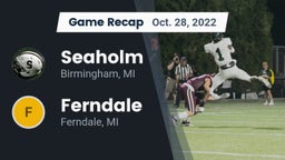 Recap: Seaholm  vs. Ferndale  2022