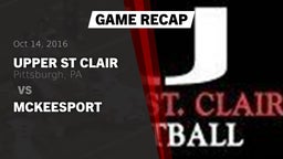 Recap: Upper St Clair vs. McKeesport 2016