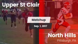 Matchup: Upper St. Clair vs. North Hills  2017
